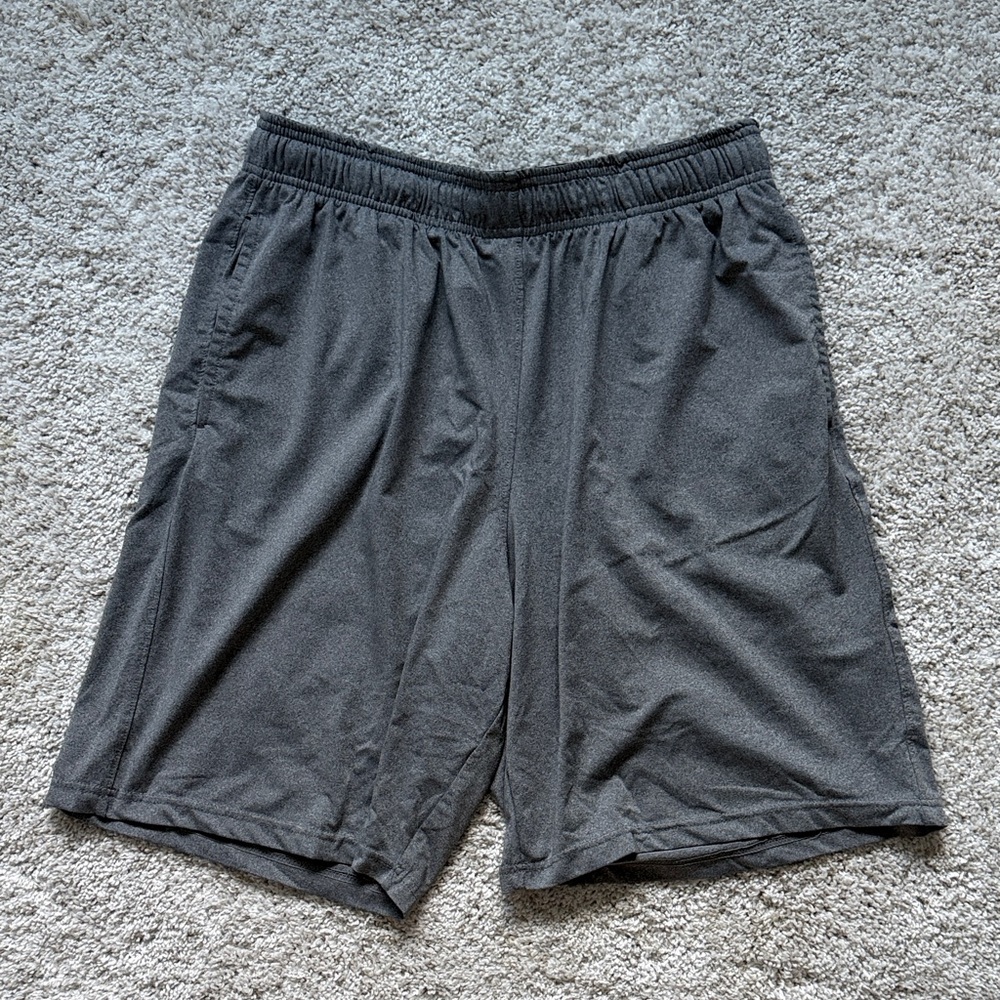 Men's Gray Dri-Fit Athletic Shorts